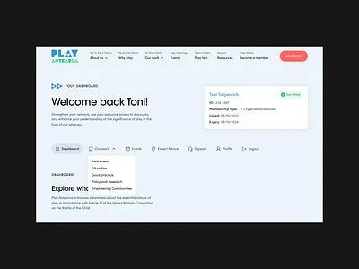 Play Aotearoa Dashboard dashboard design graphic design ui ui design ux design visual design