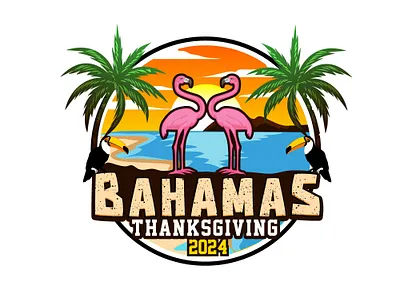 Bahamas logo branding custom logo design design logo graphic design graphics design logo logo creator logo maker versatile