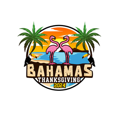 Bahamas logo branding custom logo design design logo graphic design graphics design logo logo creator logo maker versatile