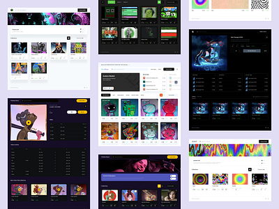 Examples of Storefronts Created With The Firstmate's Web Builder blockchain cryptocurrency landing page marketplace nft nft marketplace nft storefront ui ui design ux ux design web app web app design web builder website
