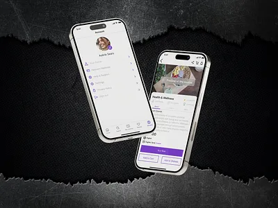 Mindwiser Online Learning App | Account & Course Page Design app design design education figma ios design online learning app prototype ui design ui ux wireframe