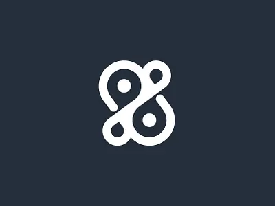 Infinity pin droplet logo design branding creative design drop droplet flat graphic design infinite infinity location logo logos modern logo pin place point s logo service