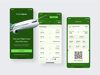 Flight Tickets Booking Exploration app clean design figma illustration ui ux
