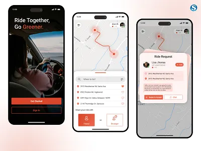 Ride Sharing Mobile App Design aipowered appdesign bmv system integration pvt ltd bmvsi commuterevolution design designer ecofriendly exclusiveinvite mobile design mobileapp ridesharing ridesharingapp ridesharingsolutions smarttravel smoothrides systemintegration transportationapp uiux userexperience