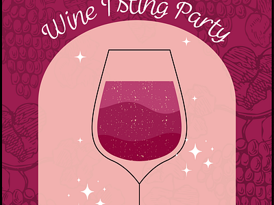 Invitation For Wine Tasting Party design e vite flyer graphic design illustration invitation pamplet