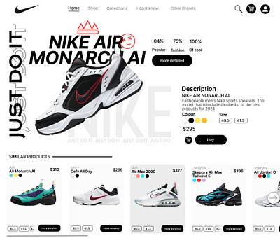 Nike Store Home page