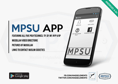 MPSU - My first app mobile ux