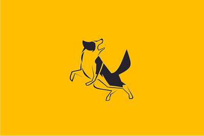 Yellow Dog 3d animation branding graphic design ui
