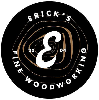 Erick's Fine Woodworking Gif animation branding carpentry gif gifs graphic design illustration motion graphics social media social media gif social media gifs woodworking