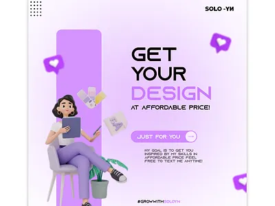 저렴한 디자인 서비스 디자인 후; Affordable Services Post Design 3d branding design fyp graphic design post services ui viral