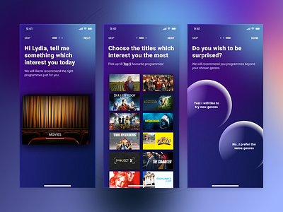 meWATCH Entertainment App Revamp bold dark mode entertainment app mobile app ott platform ui ux case study ux design vibrant ui