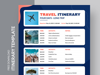 Bright Travel Itinerary Free Google Docs Template bright bright itinerary bright travel itinerary colorful itinerary docs free google docs templates free template free template google docs google google docs google docs itinerary template itinerary itinerary template schedule template travel travel itinerary trip trip itinerary vacation itinerary