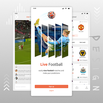 mobile app app app design concept design figma football graphic design mobile photoshop product design ui ui design uiux ux design