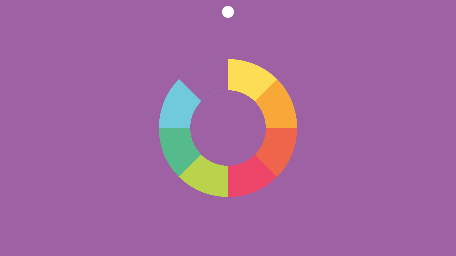 Color wheel animation - GIF 3d animation branding color colors design figma gif graphic design icon illustration logo motion graphics thesnowypay typography ui ux vector web wheel