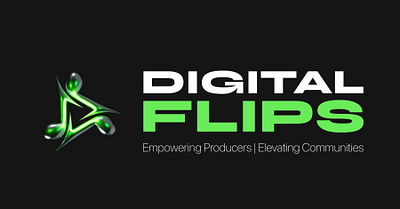 Digital Flips Guidelines branding graphic design logo