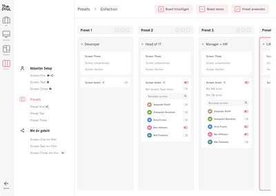 Redesign The Pool CRM System crm design redesign uidesign