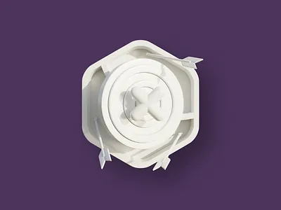 Total Goals Missed - Clay 3d arrow badge blender c4d clay cycles design game gamification goal illustration level pin render shield target tiers