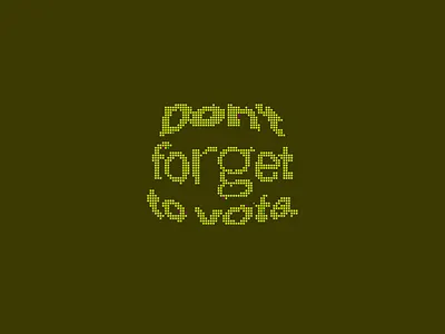 EU VOTE, Cavalry Exploration animation cavalry code loop motion storyboard typeface vote