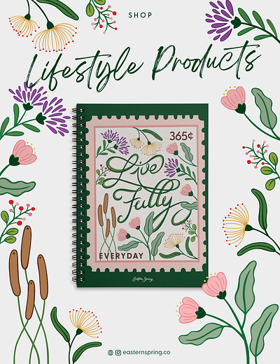 Live Fully - 365 Days Collection adventure flower