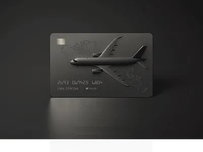 "Sleek & Stylish : Designer Credit Card Concept" 💳 credit card design design designer dribbble finance luxury minimalism