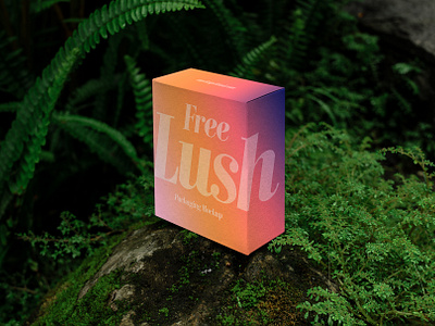 Free Box Mockup bali box branding design download floral free freebie graphic design jungle logo mockup mockupcloud packaging