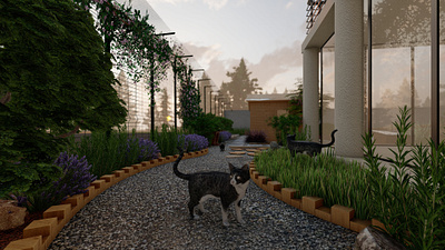 Purrfection in Focus 3d 3dmodel 3drender 3dwork animation design model