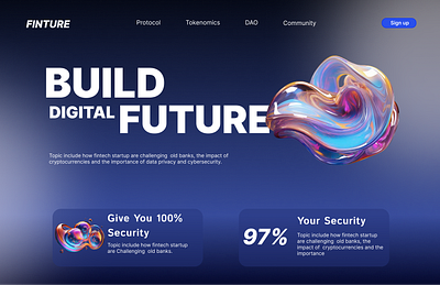 Build Digital Future branding ui