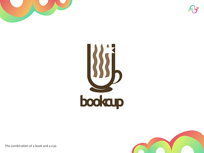 Book Cup Logo academy beverage book brand design brand designer coffee cup drink education geek library logo design logo designer logo for sale logo idea logo inspiration logomark logotype tea zzoe iggi