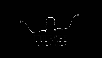 Céline Dion- Courage animation branding cartoon character art design graphic design illustration logo ui vector