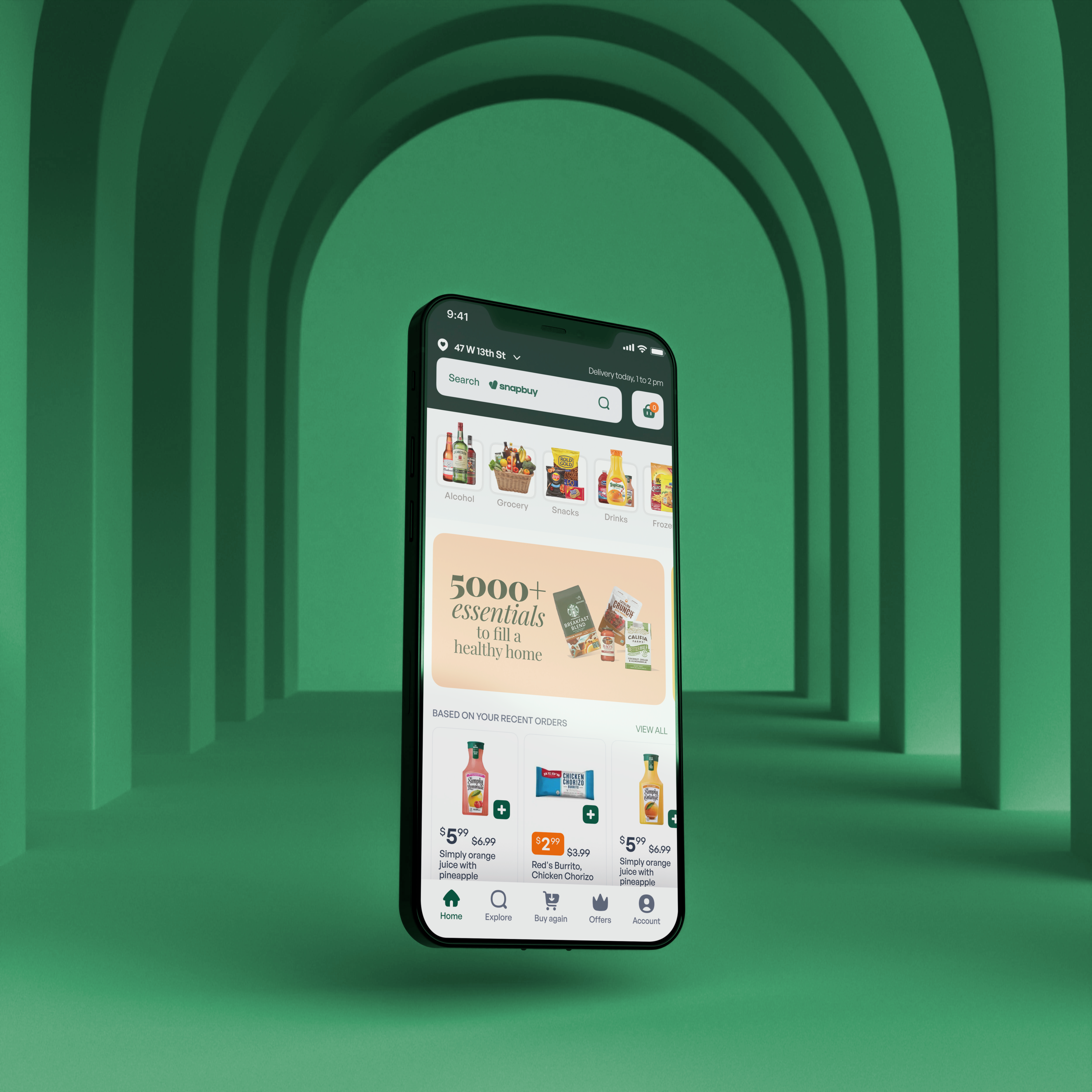 Snapbuy Grocery Store android branding e commerce grocery store ios mobile app mobileapp product design shopping typography ui uikit ux web design