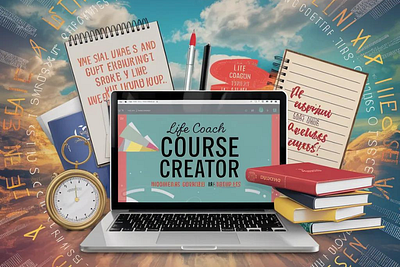 Life Coach Course Creator Bundle2 branding design graphic design illustration logo typography vector