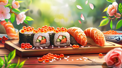 High-definition Sushi Clipart imagella japanese cousine sushi sushi clipart sushi image sushi picture