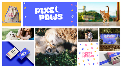 Pixel Paws | Brand Identity brand design brand identity branding graphic design logo visual design visual identity