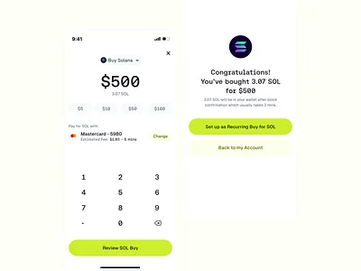 On-ramp as a Mobile Feature blockchain buy crypto crypto design mobile onramp ramp solana web3