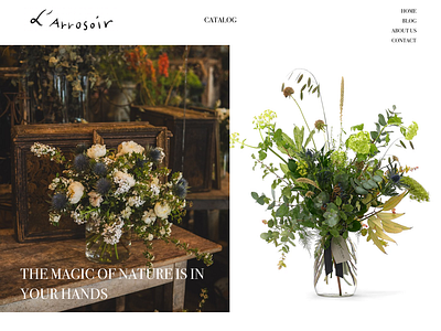 Flower shop creativedesign design figma flower shop graphic design illustration product design shop typography ui uiuxdesign userinterface ux