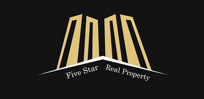 Five Star Real Property Logo logo logo design