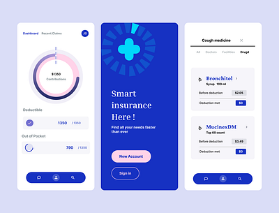 healthcare mobile app design figma graphic design mobile app ui ux