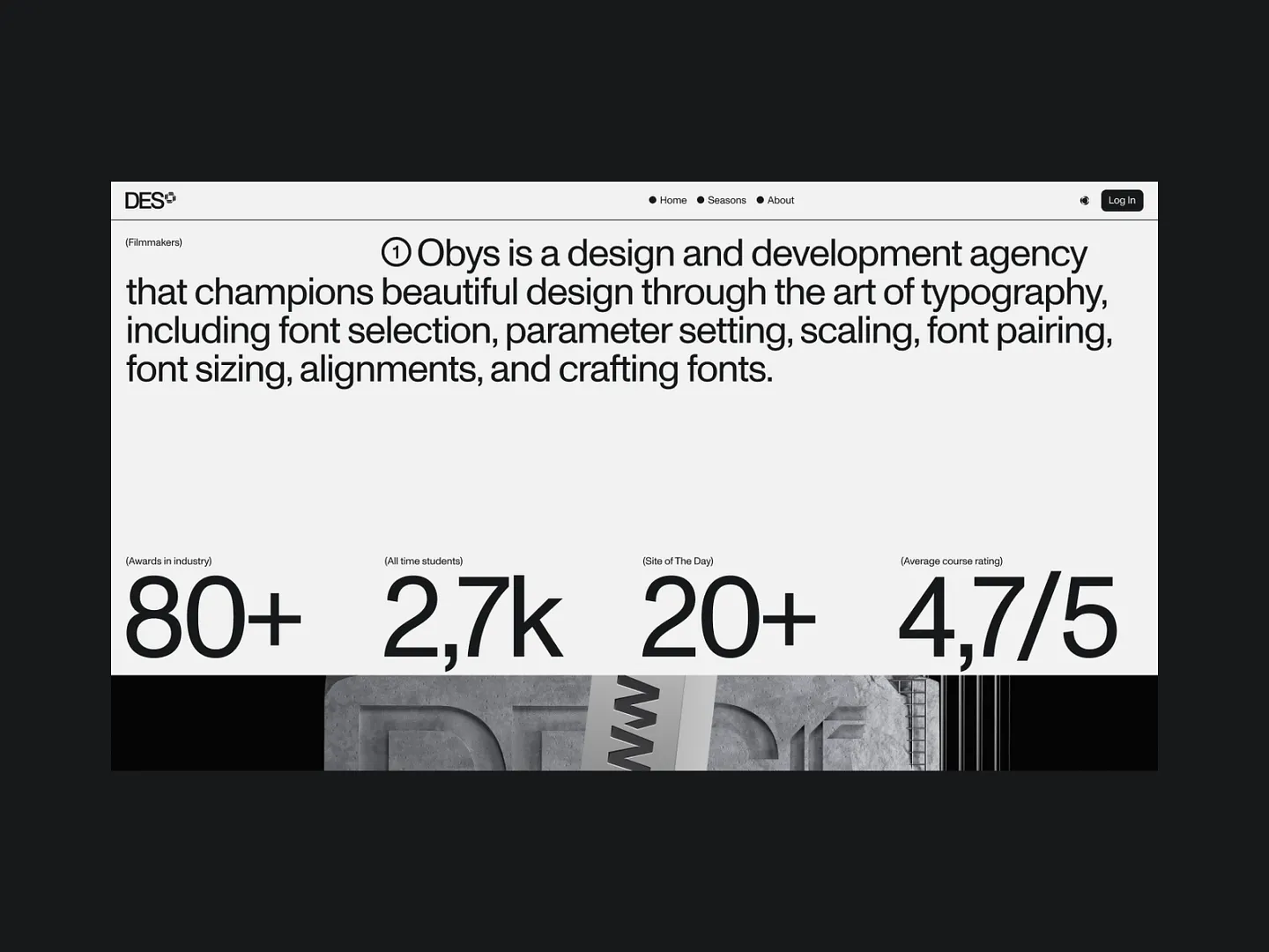 Exploring Grid Layout Websites: Design Education Series by Obys