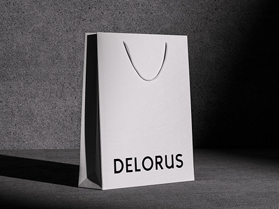 Delorus Fashion #2 - Packaging Design brand identity branding design digital design digital designer fashion brand graphic design logo minimal branding mockup packaging visual design