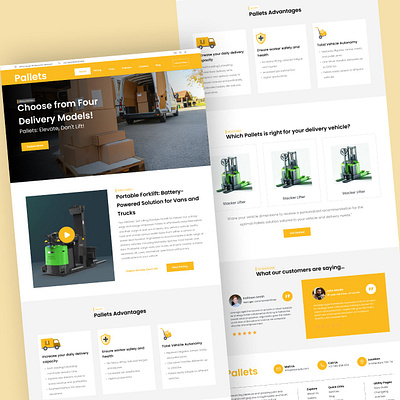 Pallet Taxi - Logistics - Trucking Website Design city to city creative interface digital logistics efficient logistics functional design innovative platform logistics innovation logistics operations logistics services logistics website pallet logistics pallet taxi seamless service transportation solution transportation ui ui design user experience user friendly visual design web design