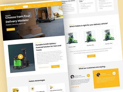 Pallet Taxi - Logistics - Trucking Website Design city to city creative interface digital logistics efficient logistics functional design innovative platform logistics innovation logistics operations logistics services logistics website pallet logistics pallet taxi seamless service transportation solution transportation ui ui design user experience user friendly visual design web design