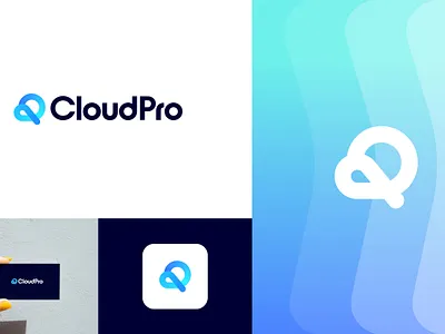 Logo Design, Cloud Ai Logo, Minimalist, Abstract abstract ai logo brand guide branding cloud logo graphic design logo minimalist tech logo ui