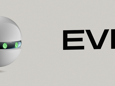 EVE - Mini Robot 3D / Spline 3d 3d design 3d modelling 3d objects 3d robot blender3d graphic design modern modern robot motion graphics robot spline