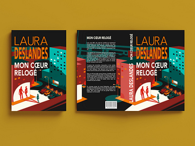BOOK COVER - Roman de littérature moderne affinity designer book cover book design edition graphic design graphisme