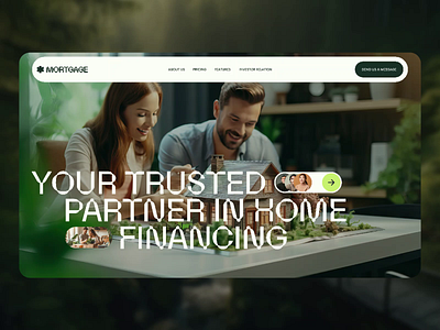 MORTGAGE Website design app design dashboard figma graphic design landing page ui uiux ux web design website