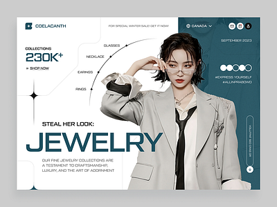 🛍️ E-commerce Website Design dashboard ecommerce figma jwellery ui uiux web design