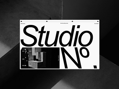 Studio Numéro animation brutalist design graphic design grid interface layout minimal motion graphics typography ui web design