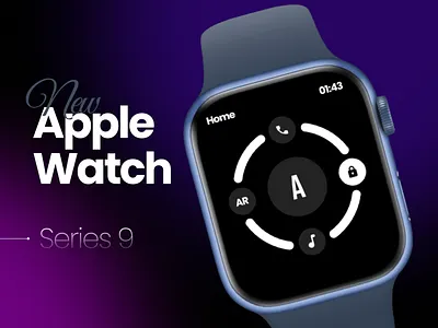 Apple Watch Series 9: UI Design Concept apple apple watch concept design ui design