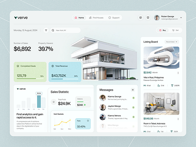 🏡Real Estate Platform Webapp case study ecommerce figma landing page real estate sports ui uiux ux web design website