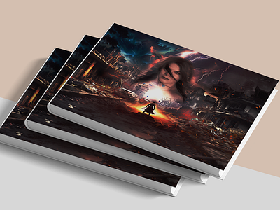 Battle Field Book Cover adobe photoshop banner banner design book book cover book cover design book design branding cover art cover design creative presentation design film cover graphic design illustration movie cover